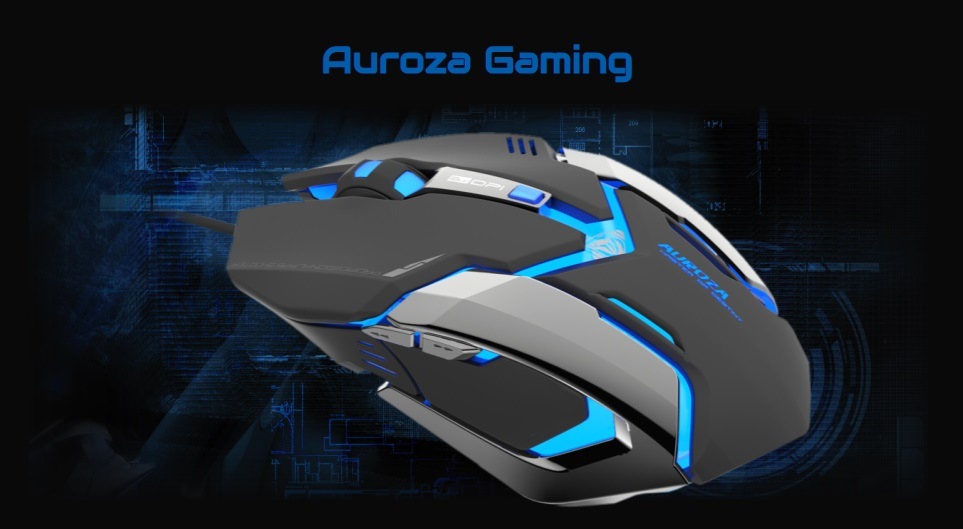 Myš E-Blue Auroza Gaming černá E-Blue Auroza Gaming