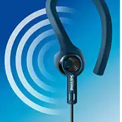 Sluchátka Philips SHQ1405BL modrá