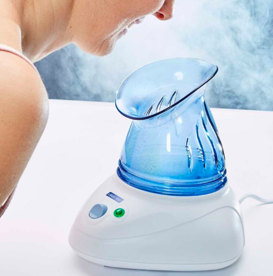 Obličejová sauna Lanaform Facial Care modrá Obličejová sauna Lanaform Facial Care