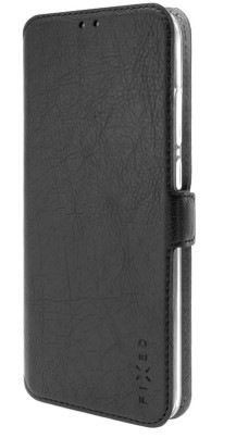 Pouzdro na mobil flipové FIXED Topic na Xiaomi Redmi Note 14 černé Pouzdro na mobil flipové FIXED Topic na Xiaomi Redmi Note 14 černé