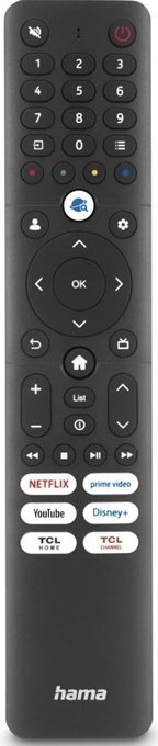 Univerzální infračervený dálkový ovladač Hama 221068 1:1 pro TV TCL