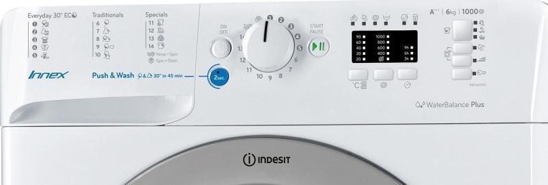 Pračka Indesit BWSA 61053 WSG bílá