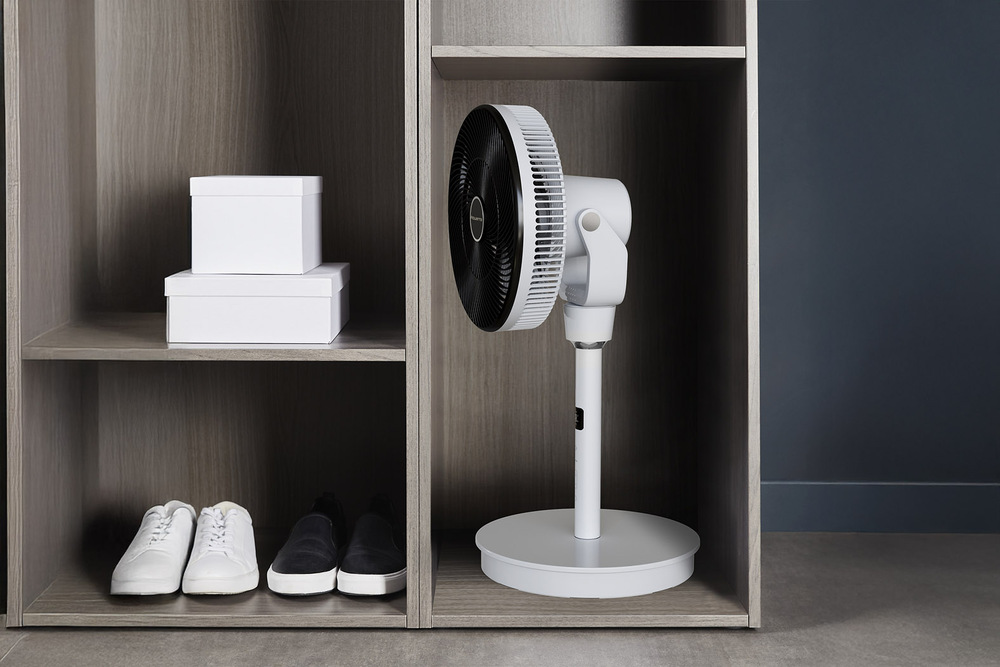 Ventilátor stojanový Rowenta QV5040F0 Turbo Twist Stand bílý Rowenta QV5040F0 Turbo Twist Stand