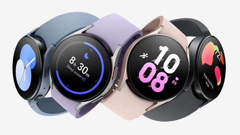 Chytré hodinky Samsung Galaxy Watch5 44mm stříbrné Chytré hodinky Samsung Galaxy Watch5 44mm stříbrné