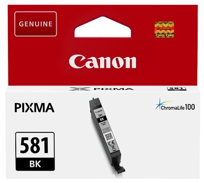 Inkoustová náplň Canon CLI-581 BK, 200 stran černá