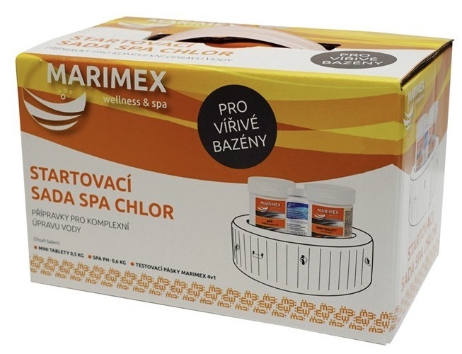 Chemie pro vířivky Marimex Startovací sada Spa chlor mini