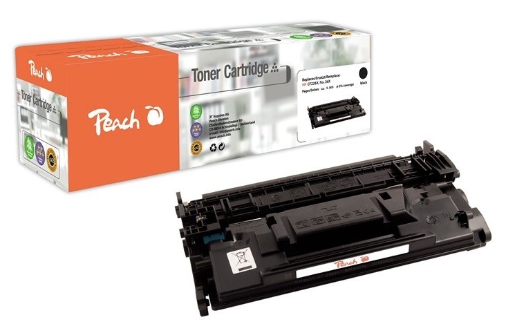 Toner Peach HP 26X, 9000 stran černý