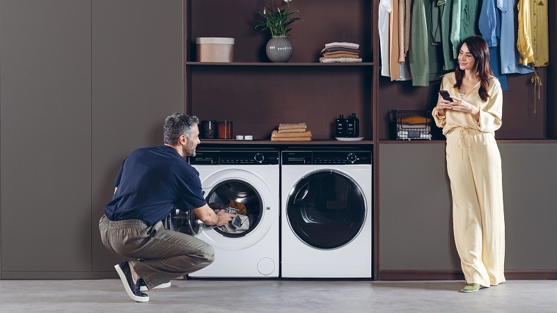 Pračka Haier HW100-B14979NU1S bílá
