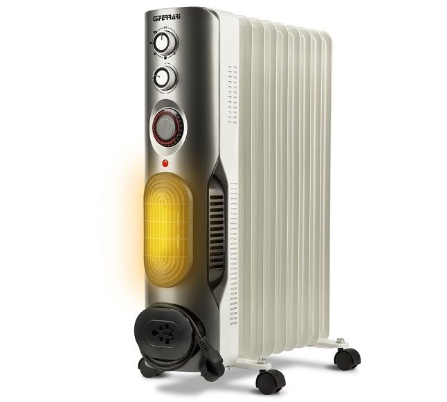 Olejový radiátor G3 Ferrari G6002801 bílý