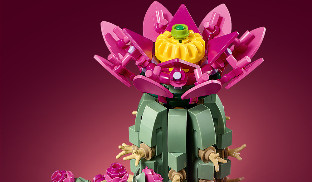 Stavebnice s 482 dílky rozšíří kolekci LEGO Botanicals a nabídne dětem dva působivé kaktusy.