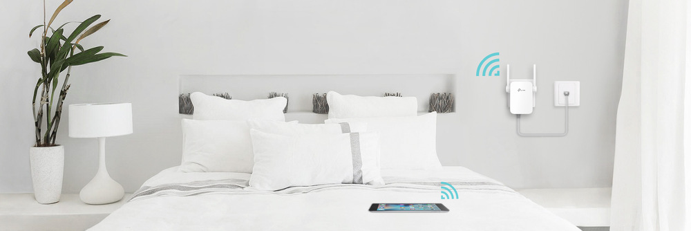 Wi-Fi extender TP-Link RE205 bílý