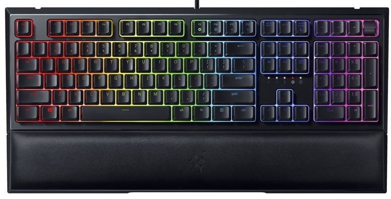 Klávesnice Razer Ornata V2, RGB, US černá