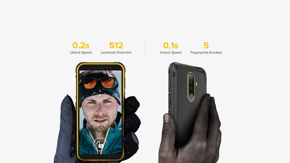 Mobilní telefon UleFone Armor X8 Dual SIM černý Mobilní telefon UleFone Armor X8 Dual SIM černý