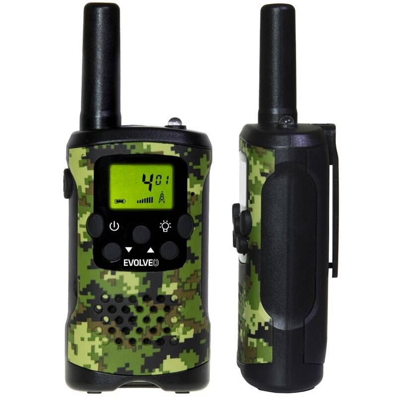 Vysílačky Evolveo FreeTalk XM2 černá/zelená