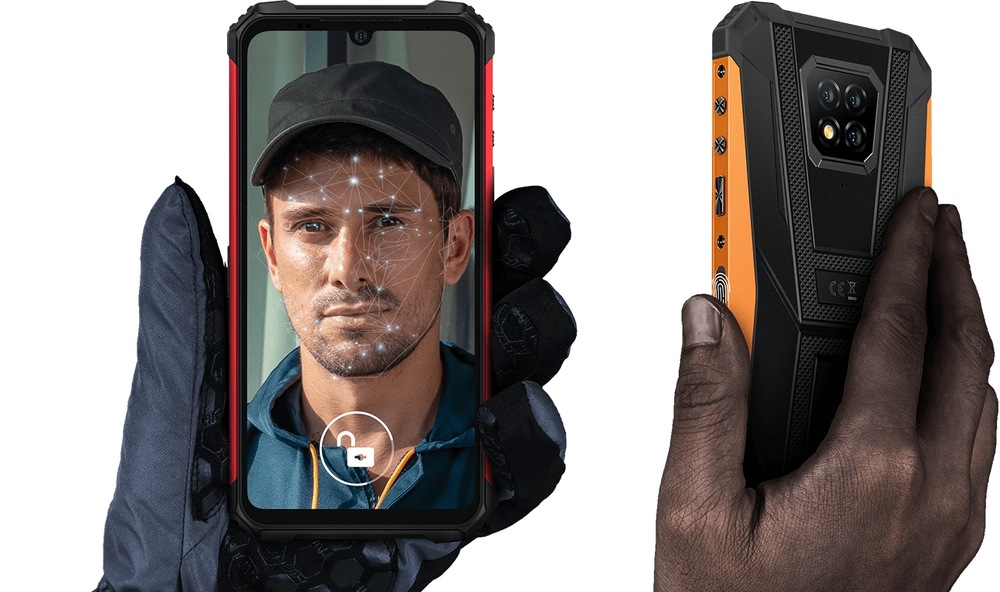 Mobilní telefon UleFone Armor 8 Pro 8+128GB černý/červený Mobilní telefon UleFone Armor 8 Pro 8+128GB černý/červený