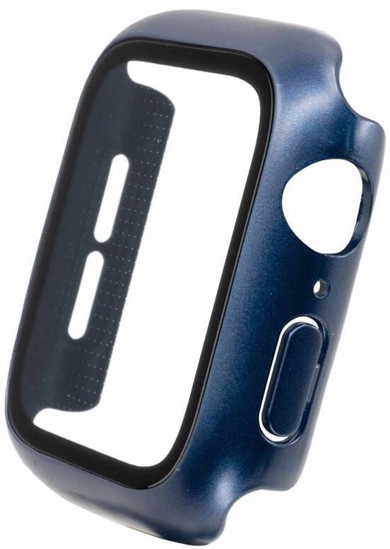 Ochranné pouzdro FIXED Pure+ s temperovaným sklem pro Apple Watch 40mm modré