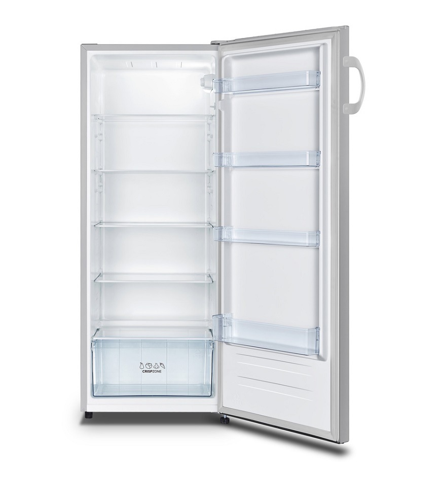 Chladnička Gorenje Primary R4142PS šedá Jednodveřová chladnička Gorenje R4142PS, šedá, úsporný a tichý chod