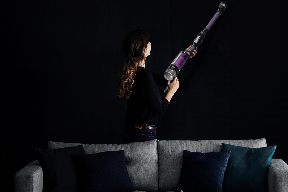 Tyčový vysavač Rowenta RH2039WO X-Force Flex 9.60 Allergy 3 v 1, 100 AW fialový