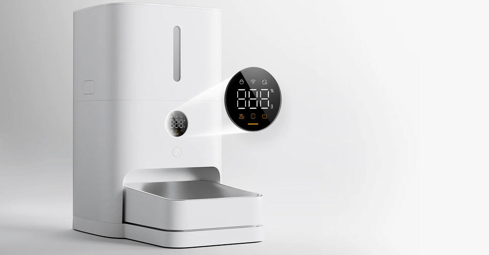 Chytré krmítko Xiaomi Smart Pet Food Feeder 2 EU bílé