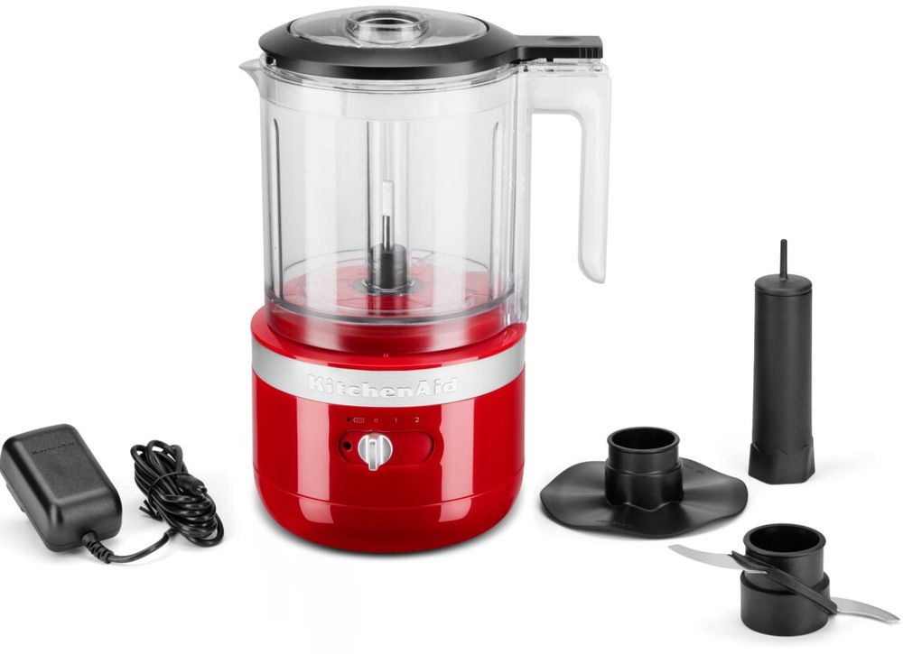 Kuchyňský robot KitchenAid 5KFCB519EER červený
