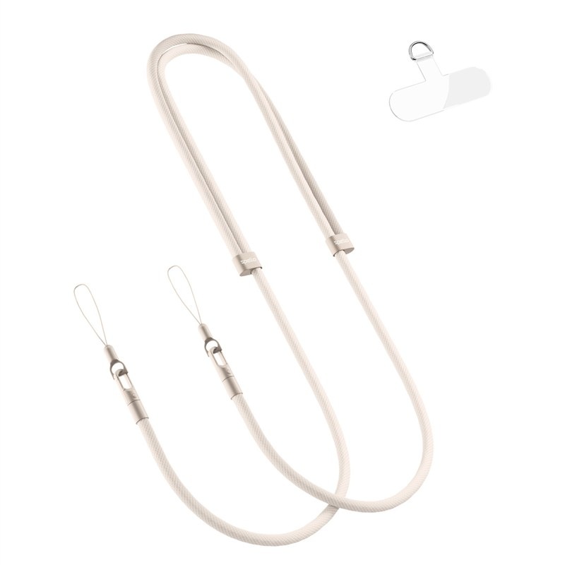 Popruh na krk Spello by Epico Spello Rope Crossbody Strap, béžová