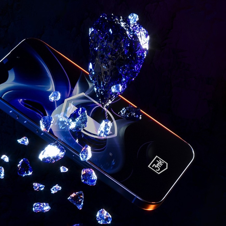 Hybridní ochranné sklo 3mk FlexibleGlass na Samsung Galaxy A27 5G se při pádu nerozbíjí na ostré fragmenty