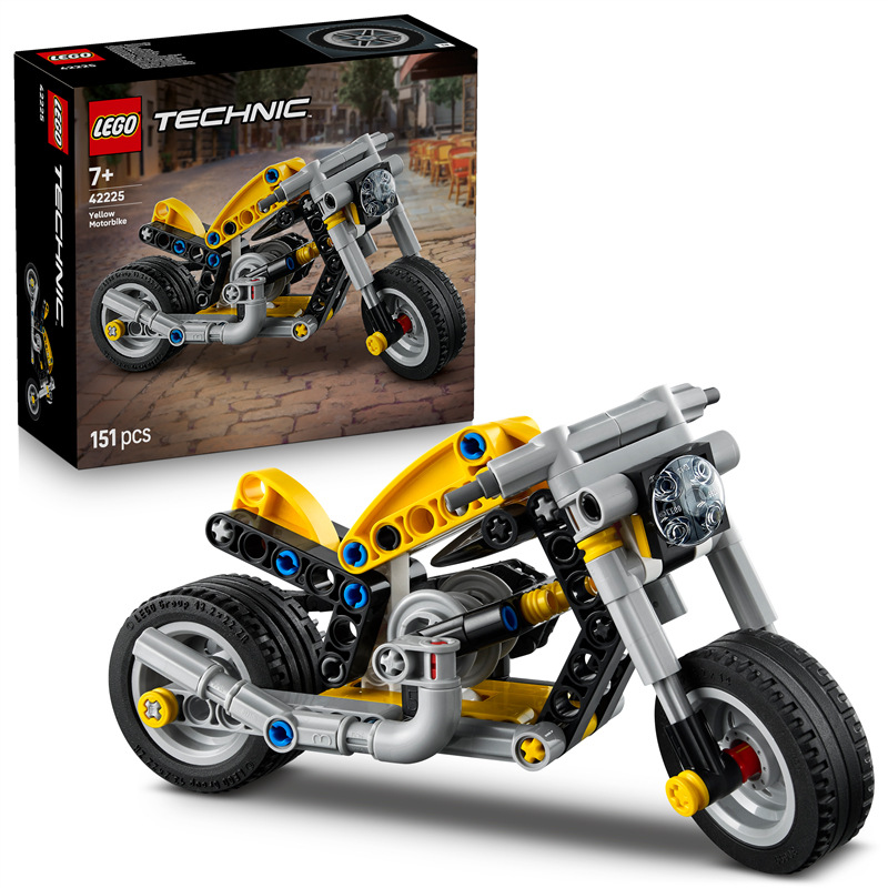 Stavebnice LEGO® Technic 42225 Žlutá motorka