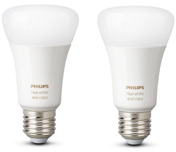 Chytrá žárovka Philips Hue Bluetooth 9W, E27, White and Color Ambiance (2ks) Chytrá žárovka Philips Hue Bluetooth 9W, E27, White and Color Ambiance (2ks)