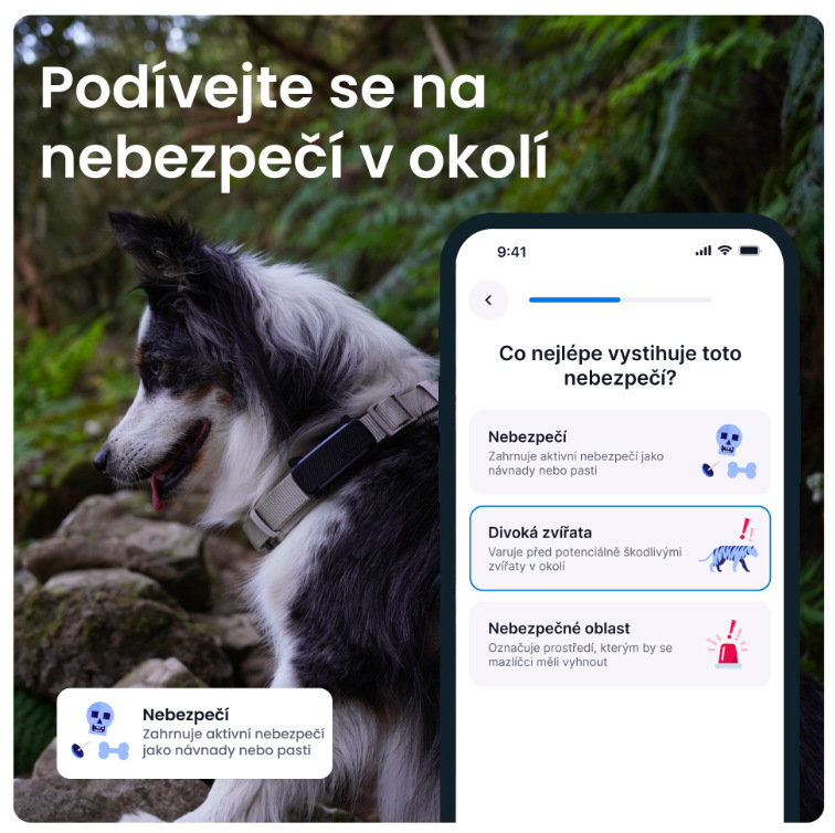 GPS lokátor Tractive DOG 6 - černý