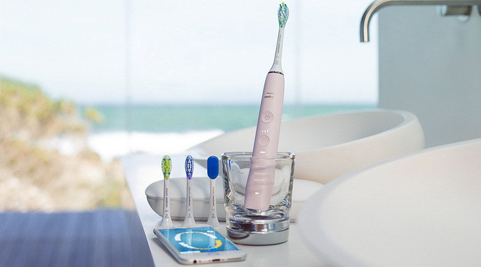 Zubní kartáček Philips Sonicare DiamondClean Smart HX9924/27 růžový