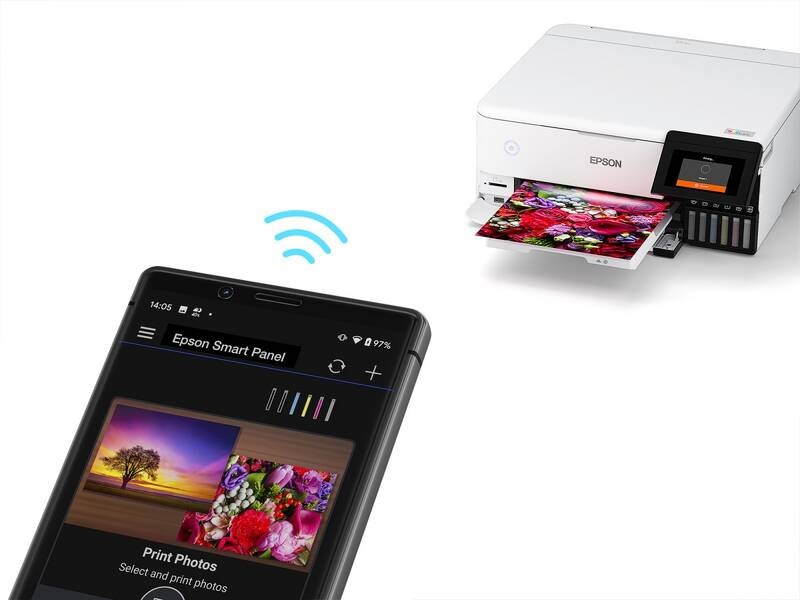 Tiskárna multifunkční Epson EcoTank L8160 bílá Tiskárna multifunkční Epson EcoTank L8160 bílá