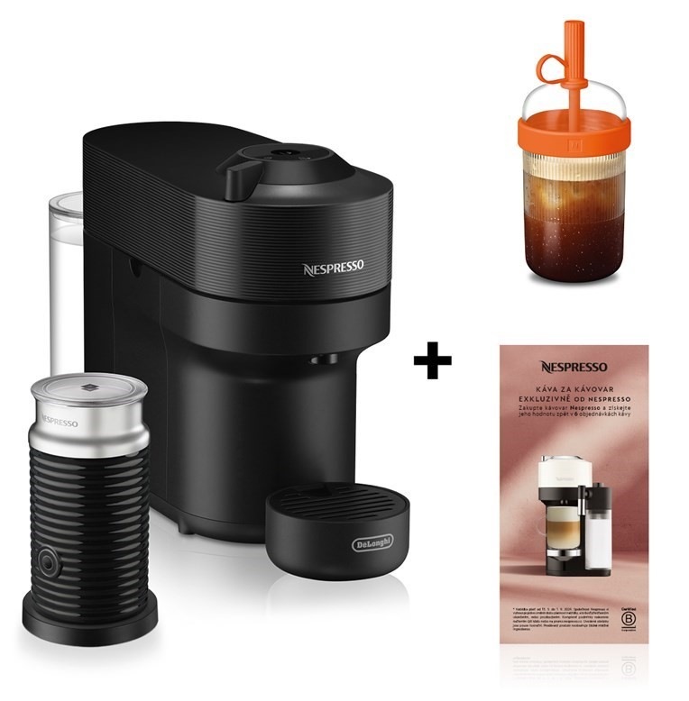 Espresso De'Longhi Nespresso Vertuo Pop ENV90.BAE černé