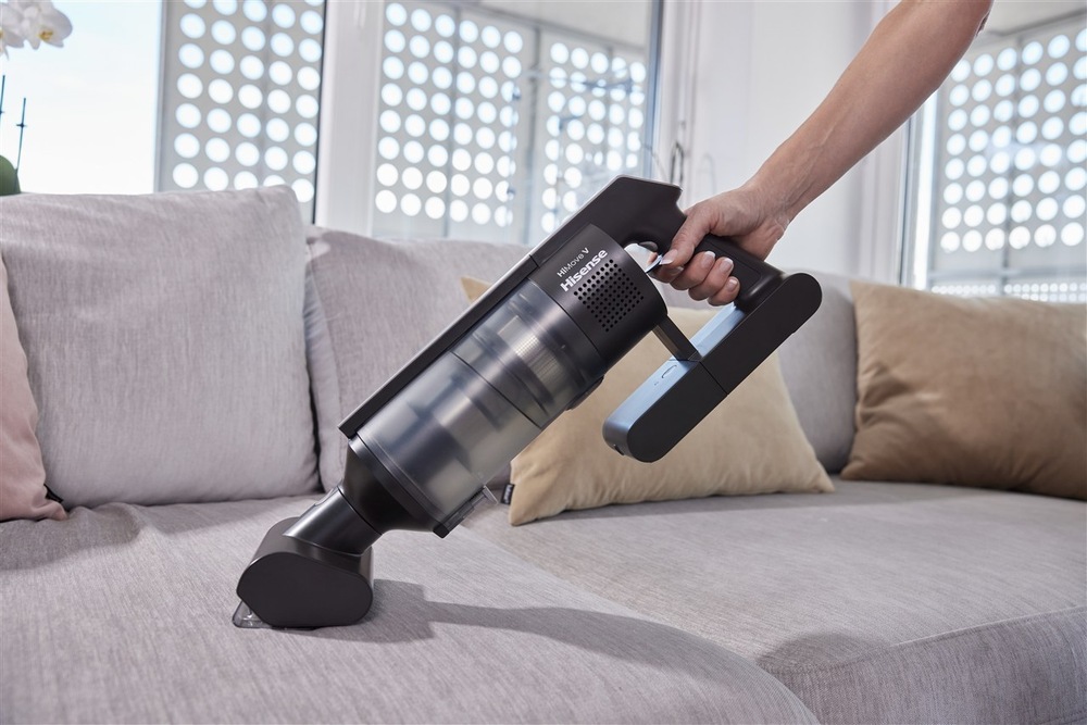 Tyčový vysavač Hisense HVC646541A Hi-Move V InverterTech šedý Tyčový vysavač Hisense HVC646541A Hi-Move V InverterTech