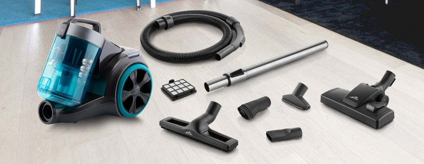 Podlahový vysavač ETA Stellar 1221 90000 černý/modrý