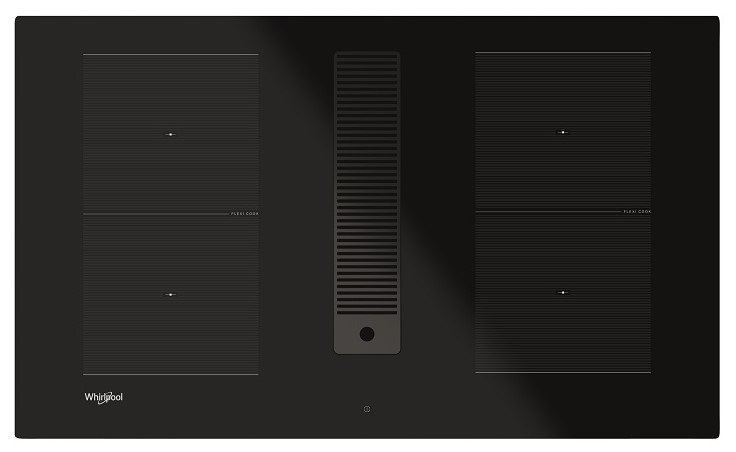 Varná deska indukce Whirlpool WVHF83BB, s odsáváním