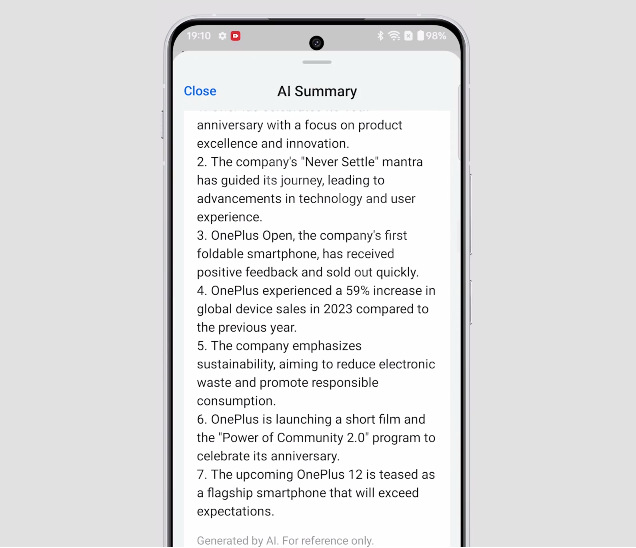 Mobilní telefon OnePlus Nord 4 5G 12 GB / 256 GB zelený