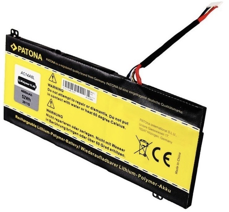 Baterie PATONA pro Acer Aspire VN7, 4600mAh, Li-pol, 11,4V