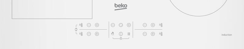 Varná deska indukce Beko HII64200FMTW, bílá