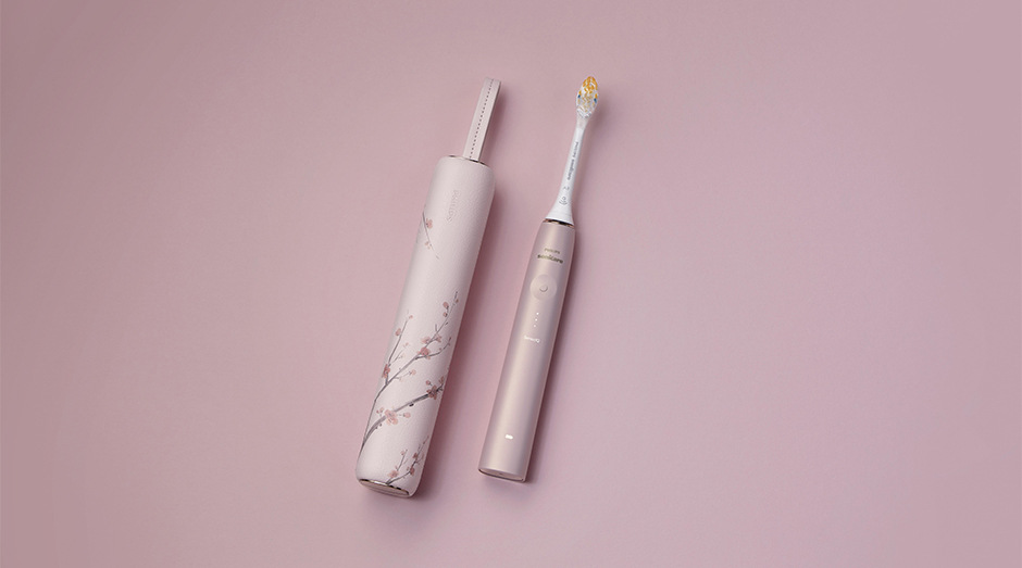 Zubní kartáček Philips Sonicare 9900 DiamondClean Prestige Limited Edition HX9992/31 růžový