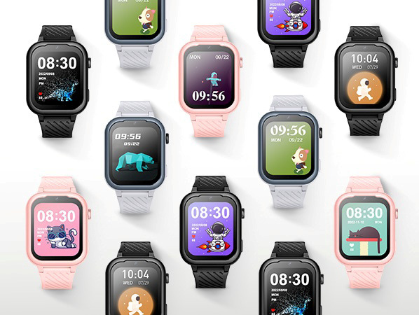 Chytré hodinky Garett Kids Essa 4G šedé