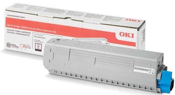 Toner OKI C824/C834/C844, 5000 stran - černý