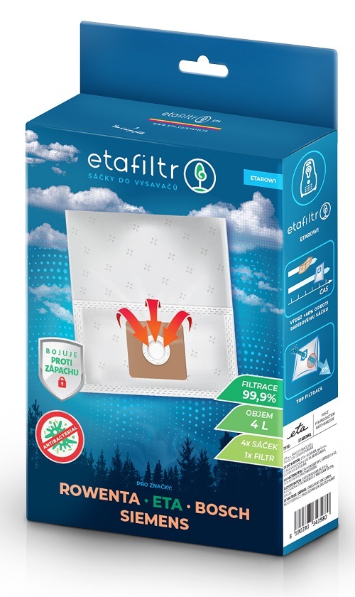 ETAFiltr sáčky do vysavačů Rowenta