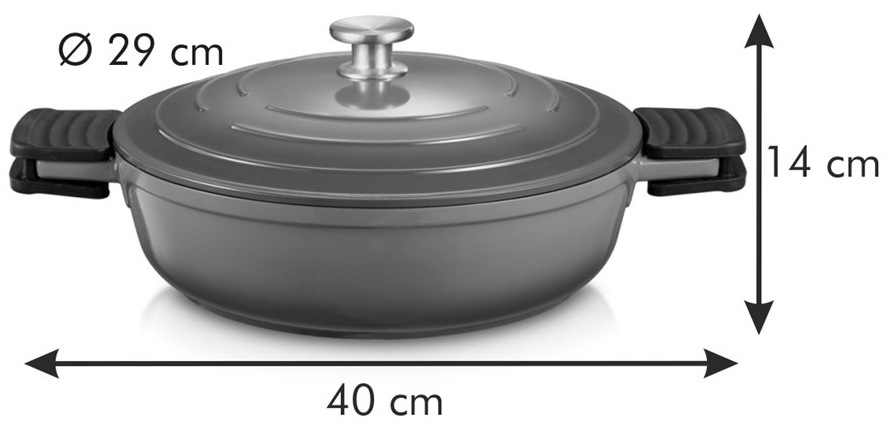 Pánev Tescoma BORDEAUX 28 cm červená