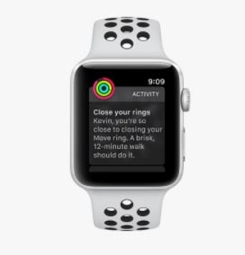 Chytré hodinky Apple Watch Series 3 GPS 42mm pouzdro ze stříbrného hliníku - bílý sportovní řemínek