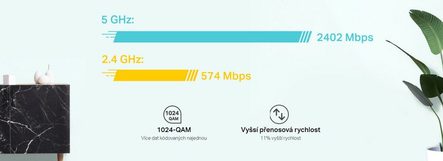 Komplexní Wi-Fi systém TP-Link Deco X60 (3-pack) bílý