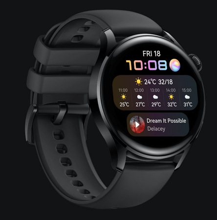 Chytré hodinky Huawei Watch 3 - Brown Leather