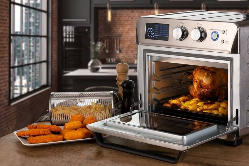 Fritéza horkovzdušná Ariete Airy Fryer Oven 4629/11 nerez