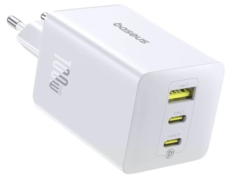 Nabíječka do sítě Baseus s výkonem až 100 W, ochrana proti zkratu