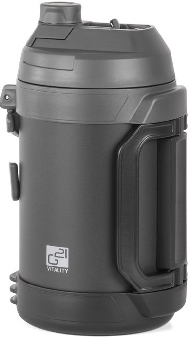 Nerezová termoska G21 s objemem 3 800 ml v šedém designu