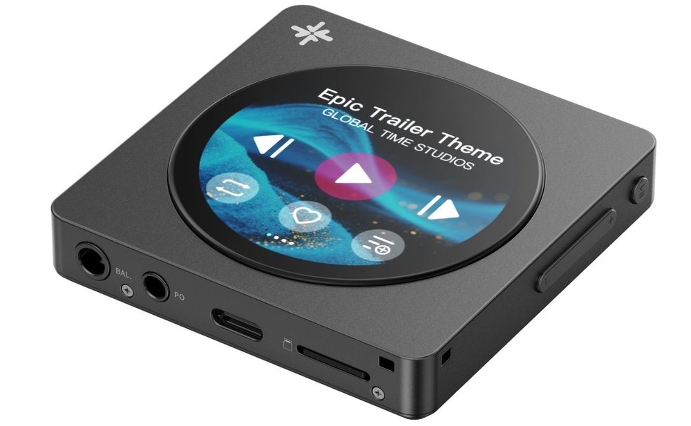 HiFi přenosný digitální přehrávač FiiO SNOWSKY Disc černý Digitální přehrávač FiiO SNOWSKY Disc barevné varianty